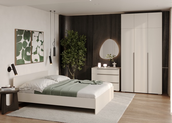 АЙРИ Шкаф ШК-003 (3-ств.) Корпус - Кашемир 2,75