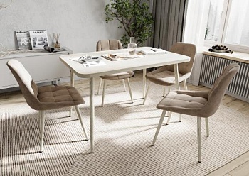 Стол Корсика 32 CRAFT М бабочка В1, ЛДСП (1200*800*380) Туя / белый/ПВХ Туя Стол Корсика 32 CRAFT М бабочка В1, ЛДСП (1200*800*380) Туя / белый/ПВХ Туя