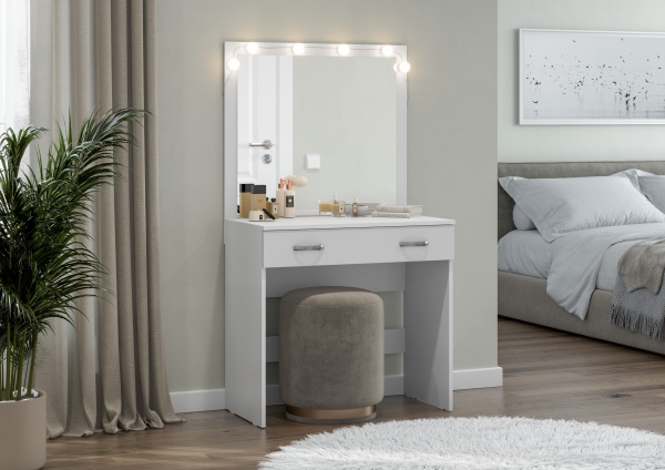 мс для спальни Ронда СТ-01 белое дерево/белое дерево мс для спальни Ронда СТ-01 белое дерево/белое дерево