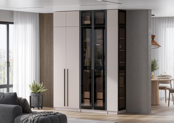 мс Берген АС-800 кашемир/софт черный