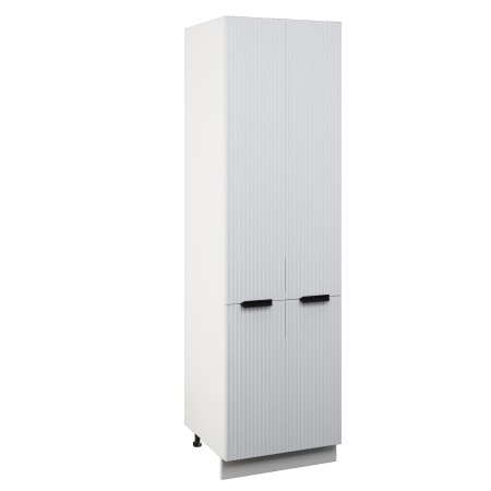 Пенал (премьер) П2 600Н Корпус: ЛДСП белый 16мм; фасад: фрезеровка Норд Line, МДФ софт даймонд 16 мм Пенал (премьер) П2 600Н Корпус: ЛДСП белый 16мм; фасад: фрезеровка Норд Line, МДФ софт даймонд 16 мм