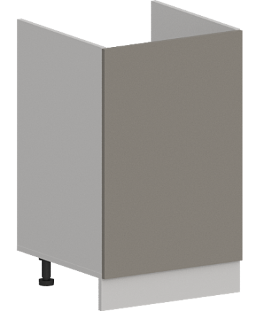Шкаф нижний под мойку ШНМ 500 Стенли Теплый серый