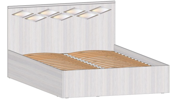 Кровать с подъёмный механизмом Диана 1400 Анкор светлый