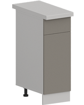 Шкаф нижний с ящиком ШН1Я 300 Стенли Теплый серый