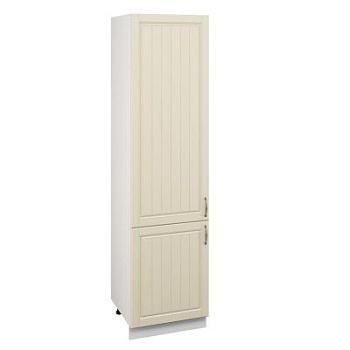 Пенал (премьер) П600Н-11 Корпус: ЛДСП белый 16мм; фасад: фрезеровка Лондон, МДФ дуб крем 16мм Пенал (премьер) П600Н-11 Корпус: ЛДСП белый 16мм; фасад: фрезеровка Лондон, МДФ дуб крем 16мм