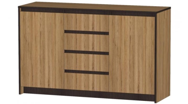 Бостон Комод большой Дуб вотан