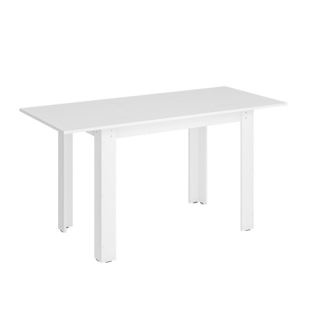 Стол обеденный раздвижной Оливер-01 Белое дерево/белое дерево