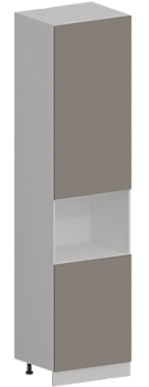 Пенал высокий ШП 600Н Стенли Теплый серый