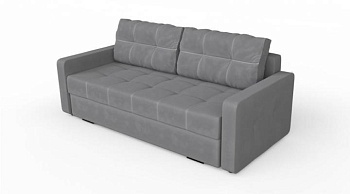 Диван Триумф серый ВЕЛЮР