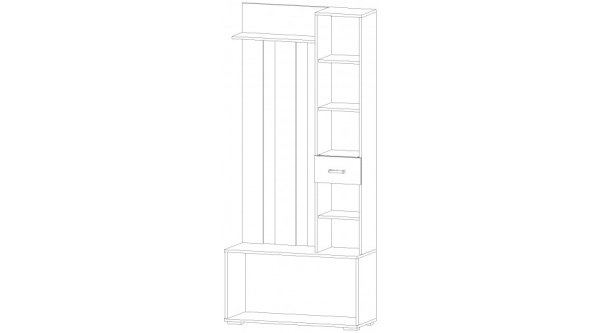 Прихожая Берта Анкор светлый