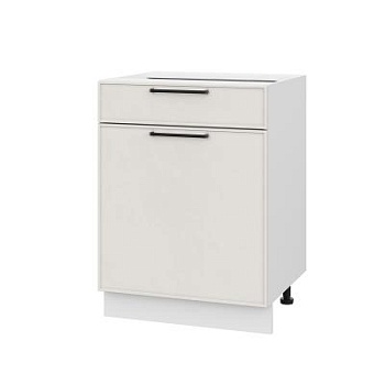 Шкаф нижний с ящиком ШН1Я 600 Либерти белый арт (МДФ 16мм МС София)