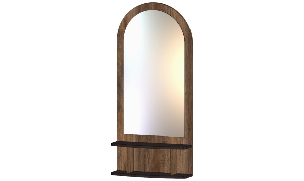 Зеркало с полкой Дуб Самдал