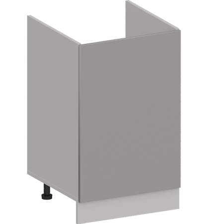 Шкаф нижний под мойку ШНМ 500 Гарден Лайт грей