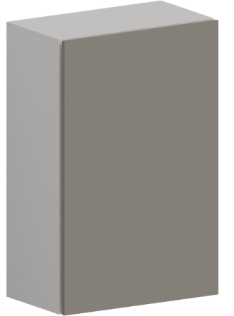 Шкаф верхний высокий 1-створчатый ШВ 609М Стенли Теплый серый