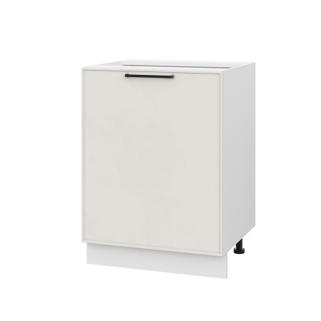 Шкаф нижний ШН 600-1 Либерти белый арт (МДФ 16мм МС София)