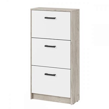 мс для прихожей Вега ОБ-2 Дуб крафт серый / Белый