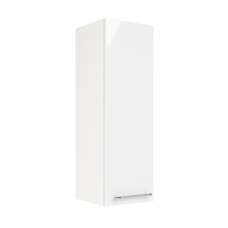 Шкаф верхний (премьер) ШВ 300Н Корпус: ЛДСП белый 16мм; фасад: фрезеровка Олива, МДФ глянец белый 16мм Шкаф верхний (премьер) ШВ 300Н Корпус: ЛДСП белый 16мм; фасад: фрезеровка Олива, МДФ глянец белый 16мм