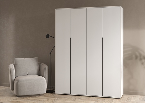 мс Алиса ШК-1600 белый/белый гладкий