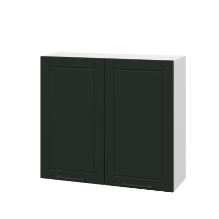 Шкаф верхний ШВ 800 Корпус: ЛДСП белый 16мм; фасад: фрезеровка Кельн, МДФ софт пихтовый зеленый 16 мм Шкаф верхний ШВ 800 Корпус: ЛДСП белый 16мм; фасад: фрезеровка Кельн, МДФ софт пихтовый зеленый 16 мм