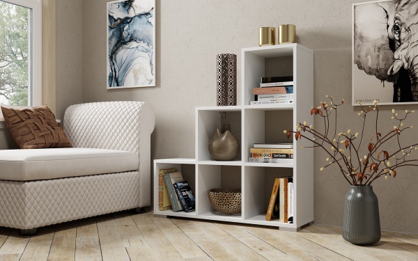 ЭВА Стеллаж СЖ-002 Корпус - Белый (Гладкий)