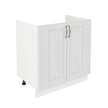 Шкаф нижний под мойку декор Лондон ШНМД 800 Венге/дуб графит