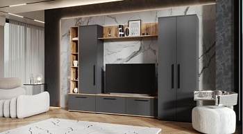 Гостиная Леванте Дуб вотан / Графит