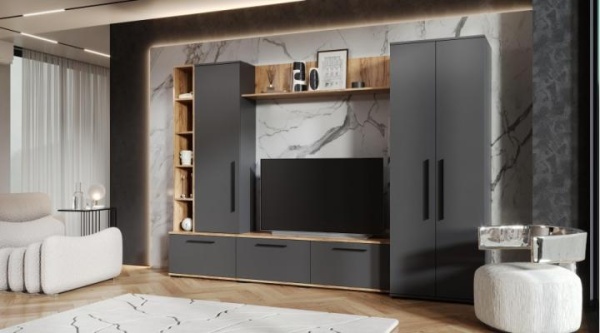 Гостиная Леванте Дуб вотан / Графит