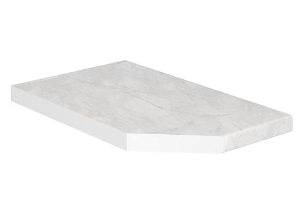 Столешница 0,36м (левая) РАСПРОДАЖА/Мрамор империал, 38мм Столешница 0,36м (левая) РАСПРОДАЖА/Мрамор империал, 38мм