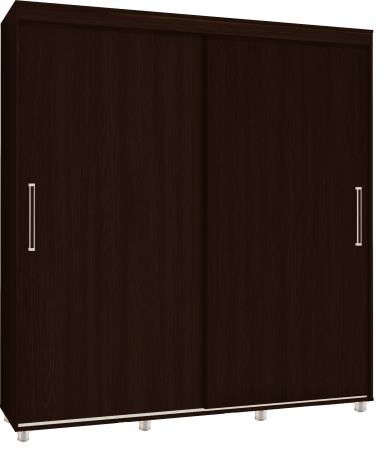 КОМФОРТ-12 ПРАЙМ 2.0 м Шкаф "Без зеркал" Венге