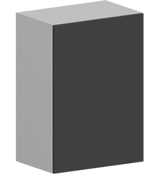 Шкаф верхний ШВ 500 Гарден Графит софт