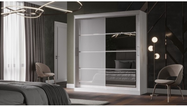 Шкаф купе Соната 2 м. Анкор светлый