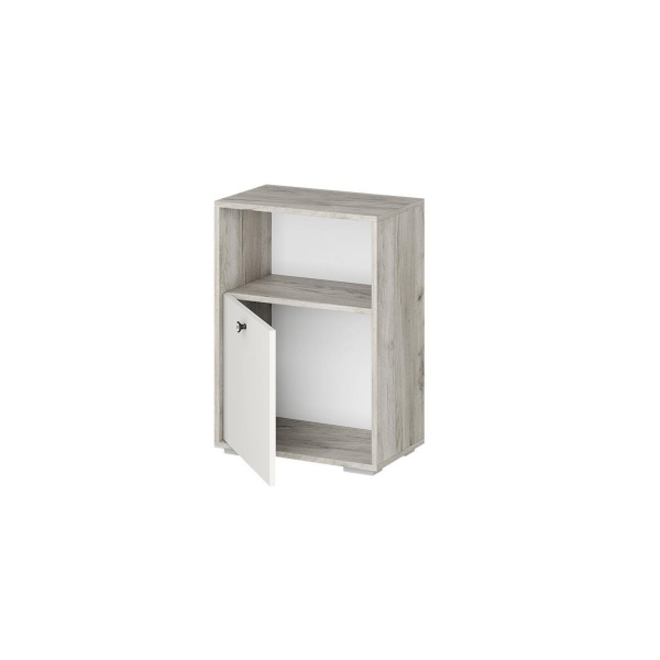 мс для гостиной Нанси ТБ-500 дуб крафт серый/софт айвори