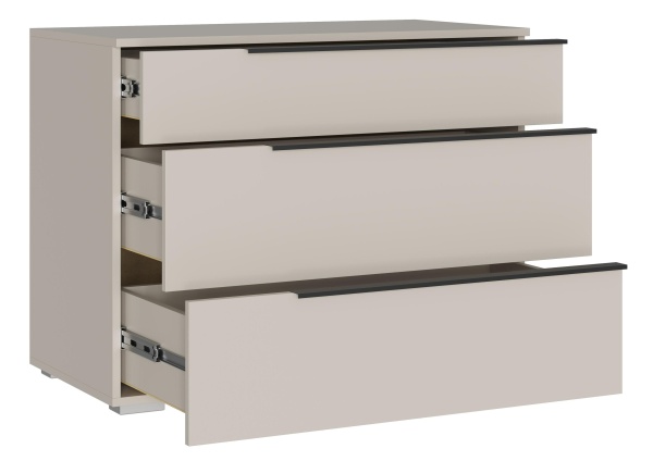 АЙРИ Комод КМ-001 (3 ящ.) Корпус - Кашемир 2,75