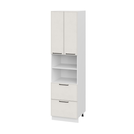 Пенал (премьер) ПД600Н-22Я Либерти белый арт (МДФ 16мм МС София)