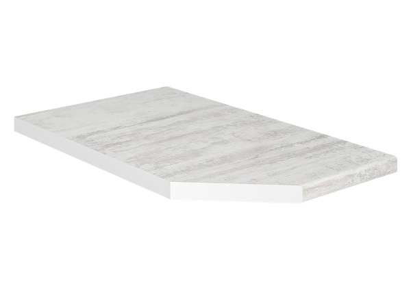 Столешница 0,3м (угол левый) Сосна Монрепо, 38мм