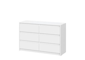 мс Айден КМ06-1200 белый ЛДСП/белый ЛДСП