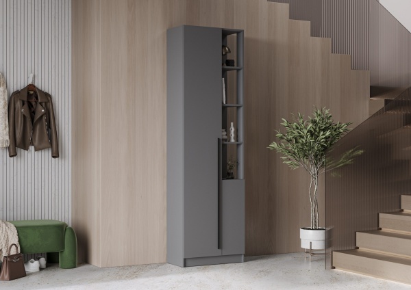 мс Берген ШК_Л-650 серый графит/серый графит