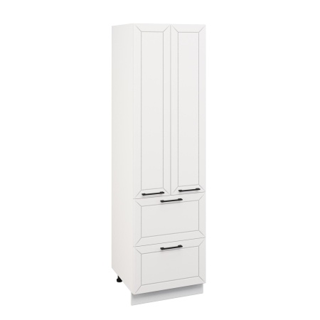 Пенал П2Я 600 Корпус: ЛДСП белый 16мм; фасад: фрезеровка Кельн, МДФ софт даймонд 16мм Пенал П2Я 600 Корпус: ЛДСП белый 16мм; фасад: фрезеровка Кельн, МДФ софт даймонд 16мм