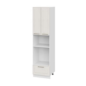 Пенал (премьер) ПДМ600Н-21Я Милена белый арт (МДФ 16мм МС София)