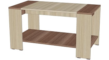 Стол журнальный Уют Ясень Шимо комбинированный
