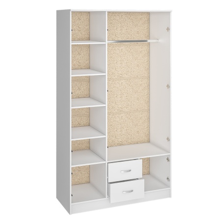 мс для спальни Ронда ШК-3 Белое дерево / Белое дерево