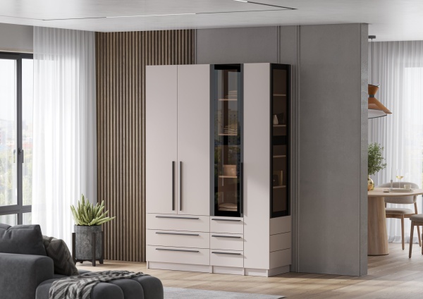 мс Берген ПС3Я-400 кашемир/софт черный