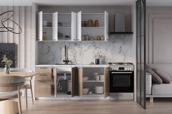 Кухня Стенли Элен / Капучино 1,8 м Кухня Стенли Элен / Капучино 1,8 м