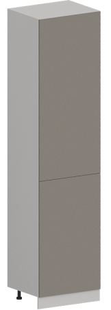 Пенал для встроенного холодильника ШПХВ 600 Стенли Теплый серый