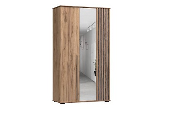 Марракеш Шкаф 3х ств. 1240 Дуб вотан / Цемент темный Марракеш Шкаф 3х ств. 1240 Дуб вотан / Цемент темный