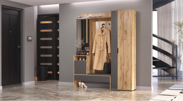 Прихожая Сабрина Дуб вотан / Графит