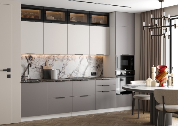 Модульная кухня Оливия Моно брауни