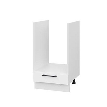 Шкаф нижний духовой ШНД 450 Корпус: ЛДСП белый 16мм; фасад: фрезеровка Кельн, МДФ софт пломбир 16 мм Шкаф нижний духовой ШНД 450 Корпус: ЛДСП белый 16мм; фасад: фрезеровка Кельн, МДФ софт пломбир 16 мм