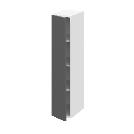 Шкаф верхний (премьер) ШВФ 200Н Барселона белый массив (МДФ 16мм МС София)