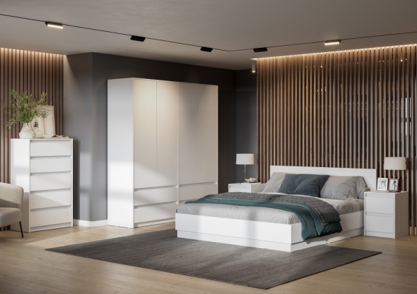 Модульная спальня Айден Белый Модульная спальня Айден Белый